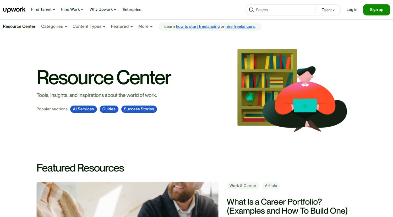 Upwork website